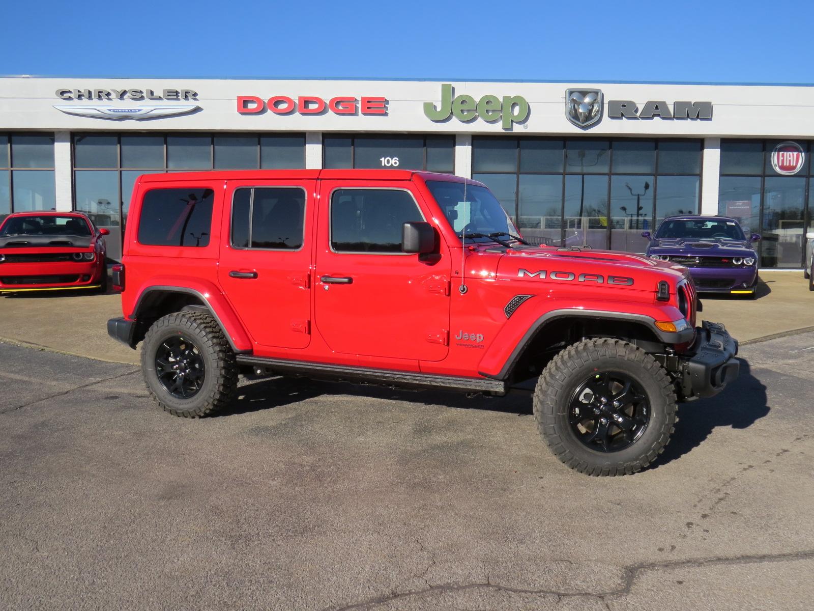 New 2019 Jeep Wrangler Unlimited Moab 4x4